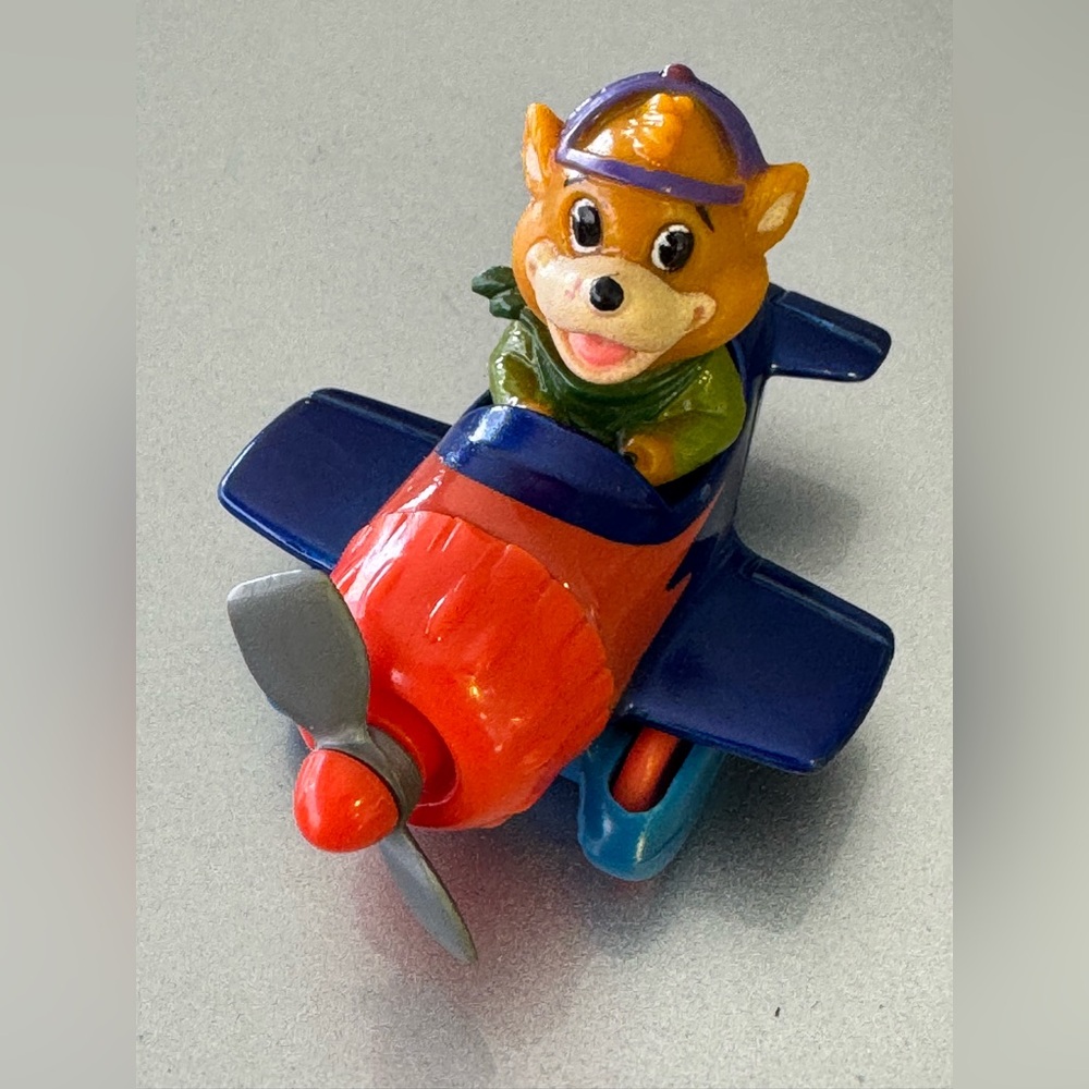 Disney Vintage TaleSpin Kit Cloudkicker Airplane Toy (1990)